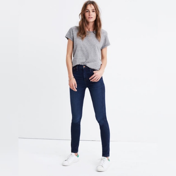 Madewell High Rise 10" Skinny Jeans - Picture 2 of 10